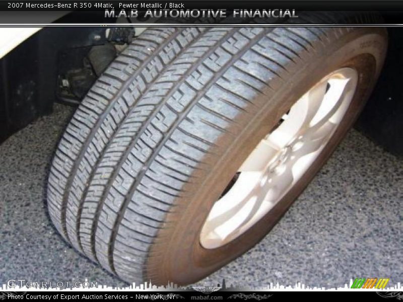 Pewter Metallic / Black 2007 Mercedes-Benz R 350 4Matic