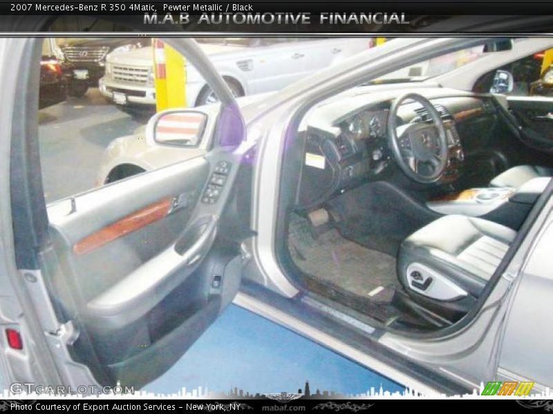 Pewter Metallic / Black 2007 Mercedes-Benz R 350 4Matic
