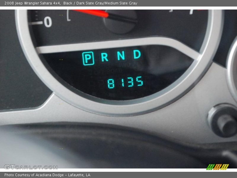 Black / Dark Slate Gray/Medium Slate Gray 2008 Jeep Wrangler Sahara 4x4