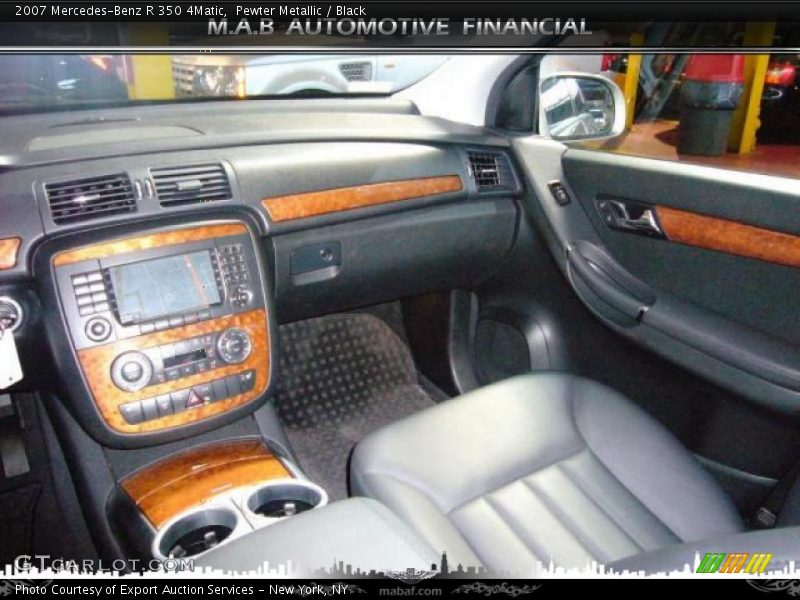 Pewter Metallic / Black 2007 Mercedes-Benz R 350 4Matic