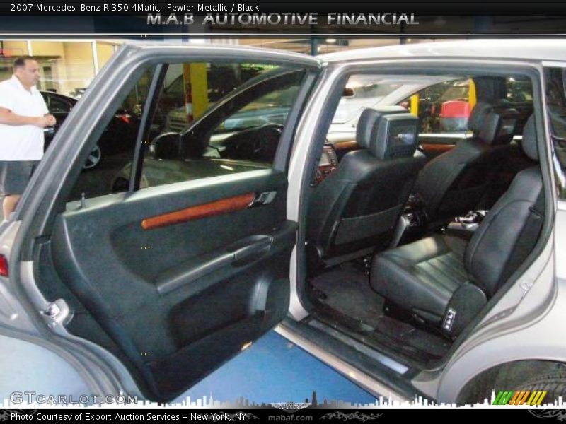 Pewter Metallic / Black 2007 Mercedes-Benz R 350 4Matic