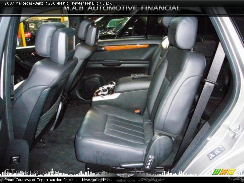 Pewter Metallic / Black 2007 Mercedes-Benz R 350 4Matic