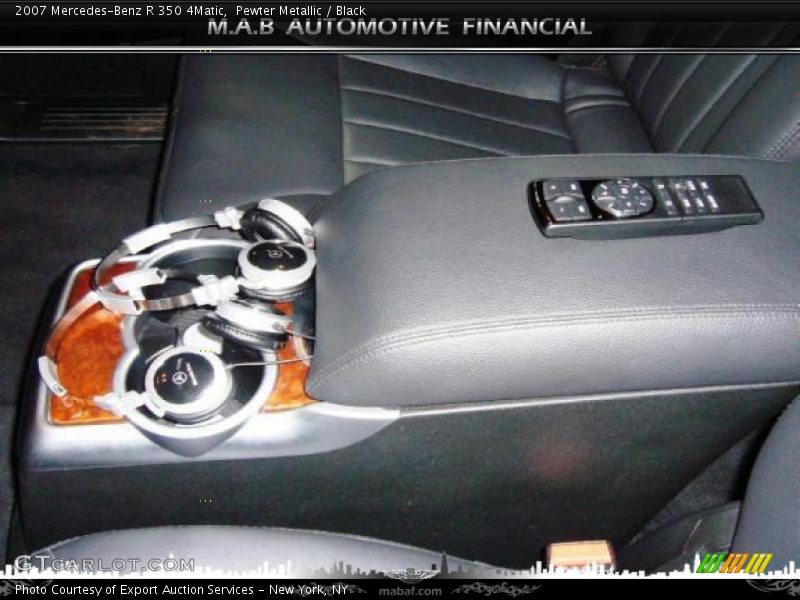 Pewter Metallic / Black 2007 Mercedes-Benz R 350 4Matic