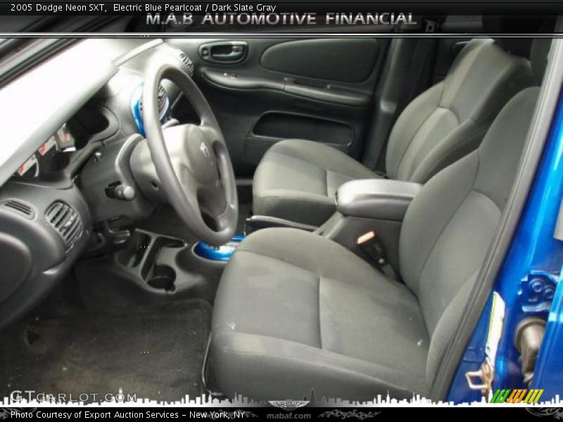 Electric Blue Pearlcoat / Dark Slate Gray 2005 Dodge Neon SXT