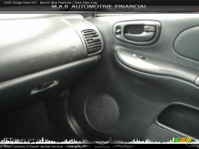 Electric Blue Pearlcoat / Dark Slate Gray 2005 Dodge Neon SXT