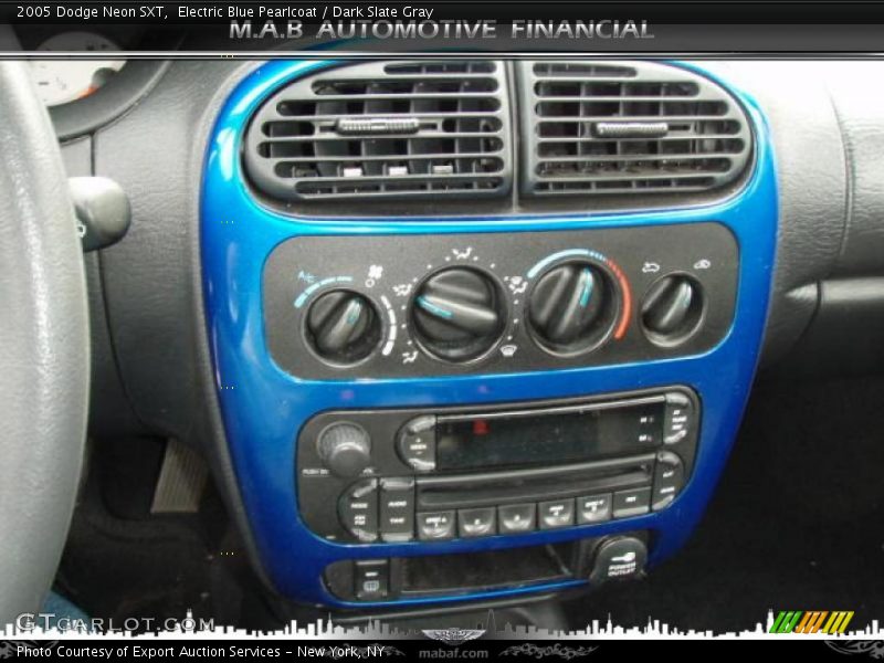 Electric Blue Pearlcoat / Dark Slate Gray 2005 Dodge Neon SXT