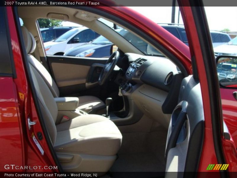 Barcelona Red Pearl / Taupe 2007 Toyota RAV4 4WD