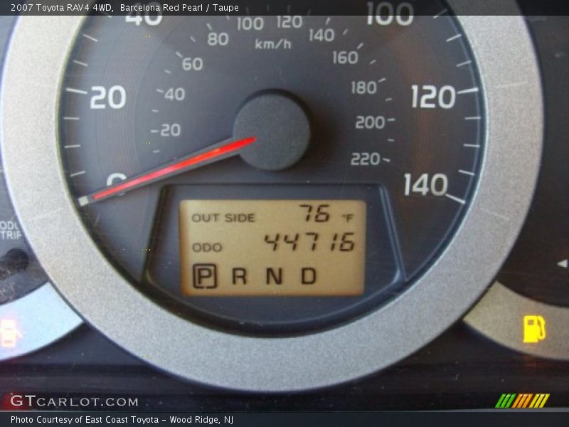 Barcelona Red Pearl / Taupe 2007 Toyota RAV4 4WD
