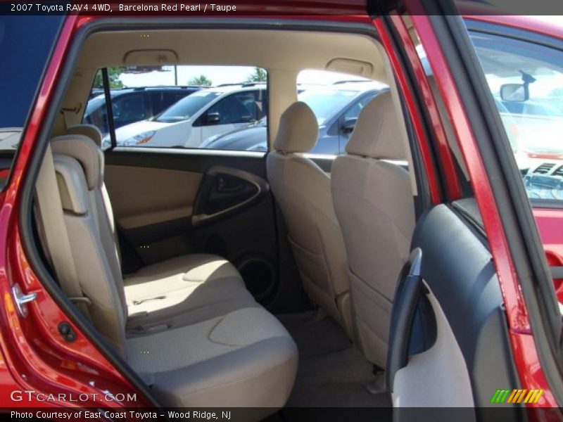 Barcelona Red Pearl / Taupe 2007 Toyota RAV4 4WD