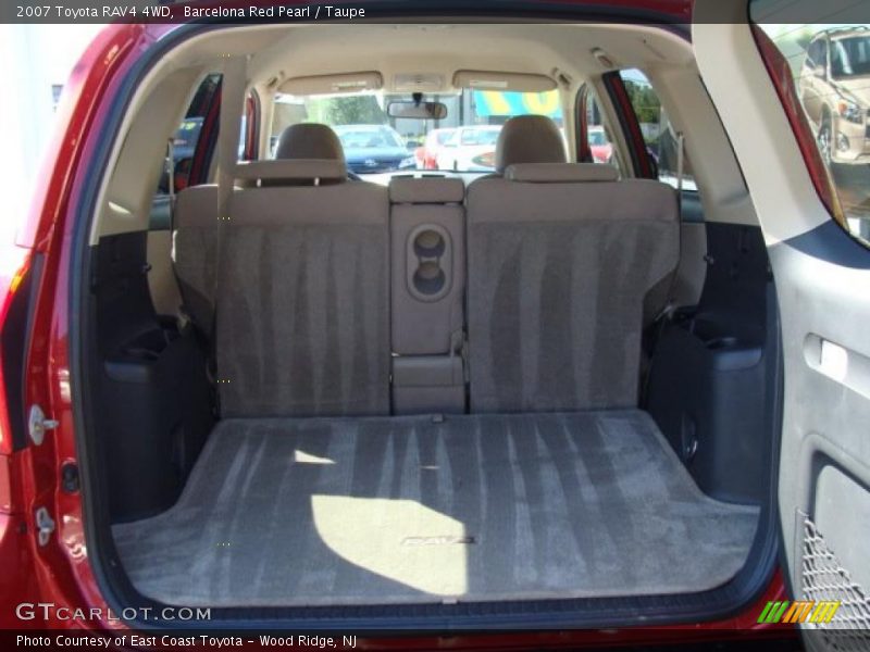 Barcelona Red Pearl / Taupe 2007 Toyota RAV4 4WD