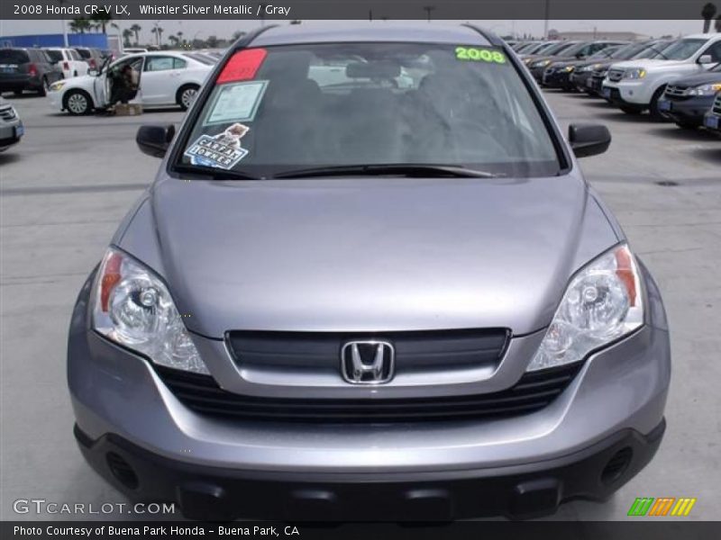 Whistler Silver Metallic / Gray 2008 Honda CR-V LX