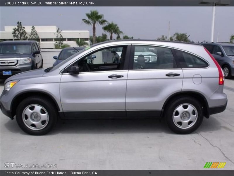 Whistler Silver Metallic / Gray 2008 Honda CR-V LX