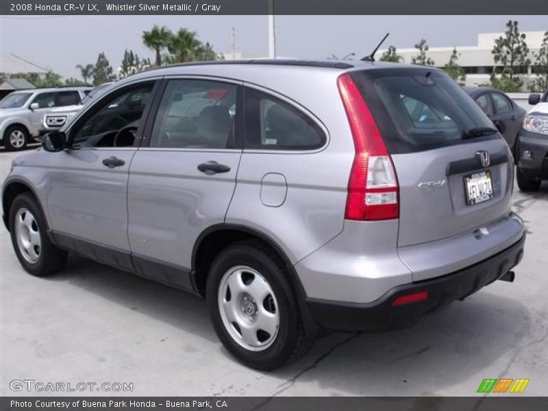 Whistler Silver Metallic / Gray 2008 Honda CR-V LX