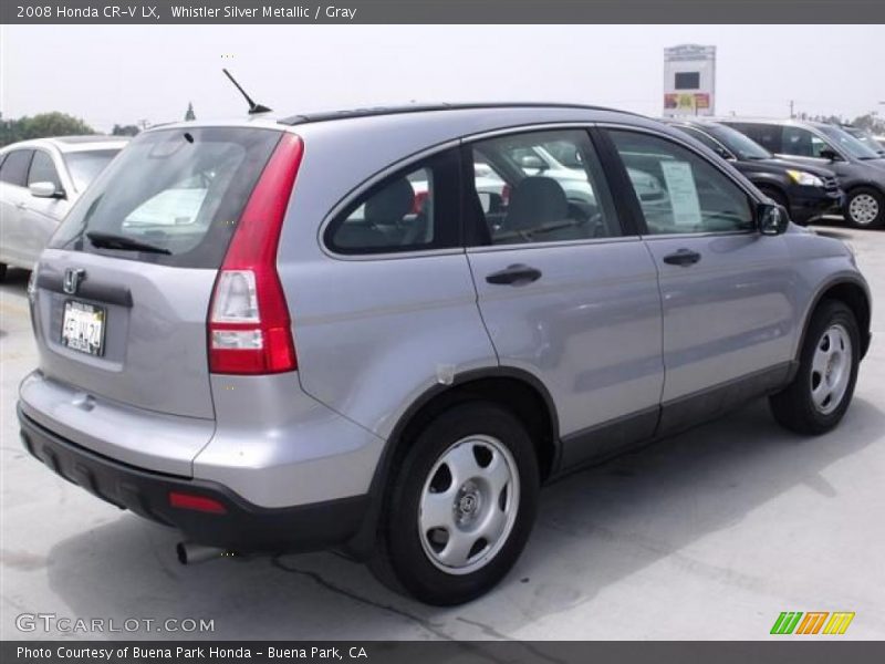 Whistler Silver Metallic / Gray 2008 Honda CR-V LX