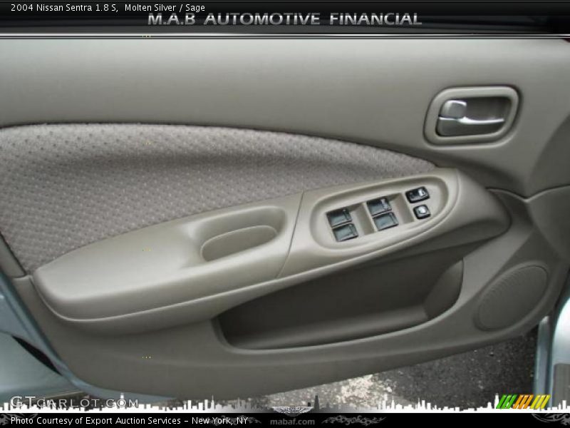 Molten Silver / Sage 2004 Nissan Sentra 1.8 S