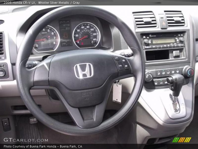 Whistler Silver Metallic / Gray 2008 Honda CR-V LX