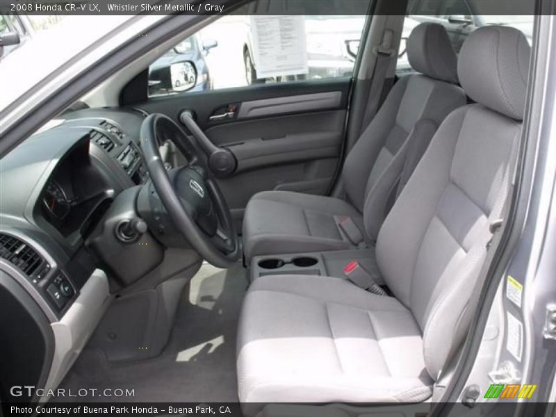 Whistler Silver Metallic / Gray 2008 Honda CR-V LX