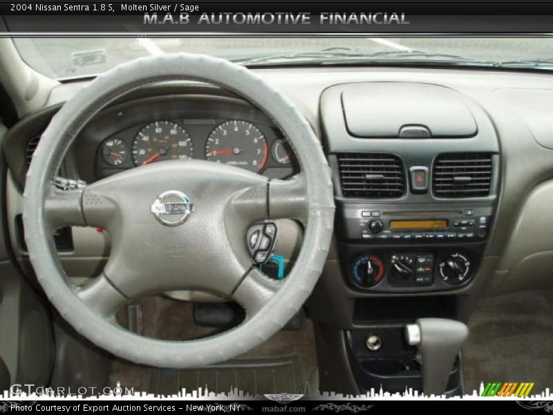 Molten Silver / Sage 2004 Nissan Sentra 1.8 S