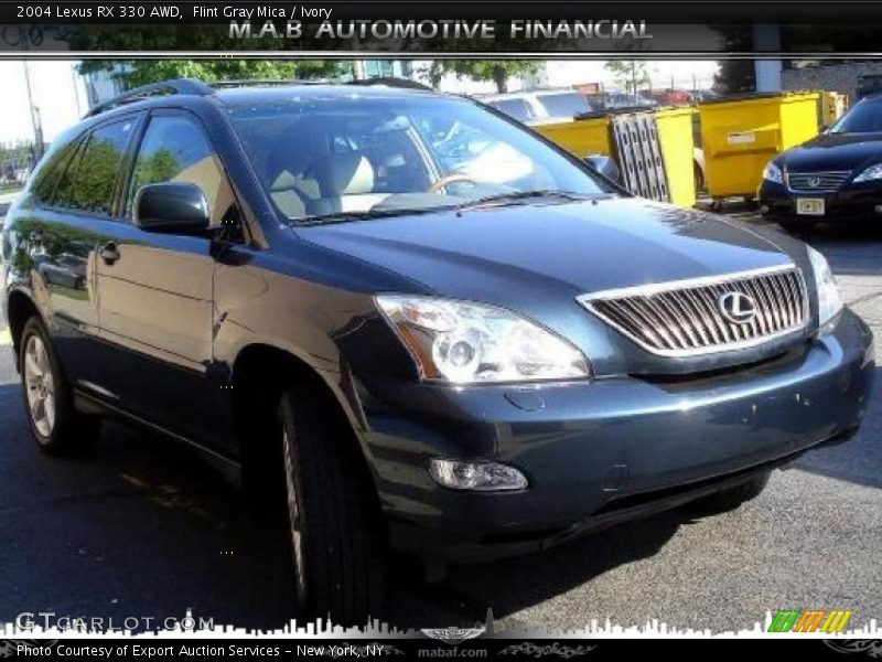 Flint Gray Mica / Ivory 2004 Lexus RX 330 AWD