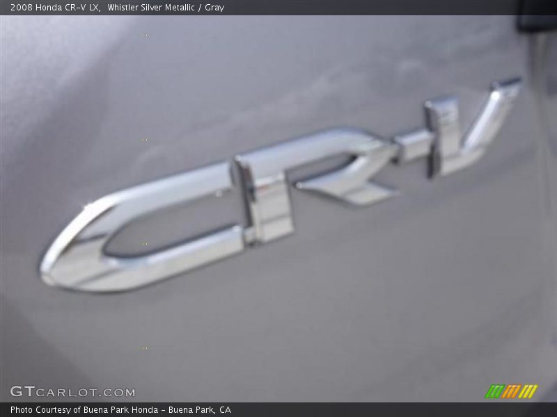 Whistler Silver Metallic / Gray 2008 Honda CR-V LX