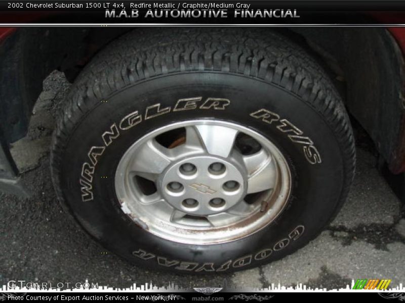 Redfire Metallic / Graphite/Medium Gray 2002 Chevrolet Suburban 1500 LT 4x4