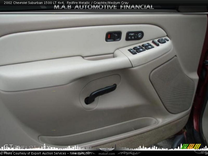 Redfire Metallic / Graphite/Medium Gray 2002 Chevrolet Suburban 1500 LT 4x4