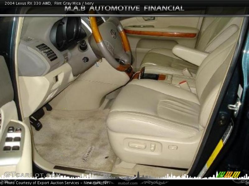 Flint Gray Mica / Ivory 2004 Lexus RX 330 AWD