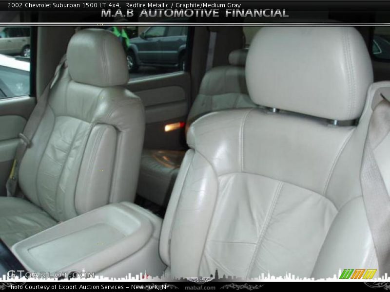 Redfire Metallic / Graphite/Medium Gray 2002 Chevrolet Suburban 1500 LT 4x4