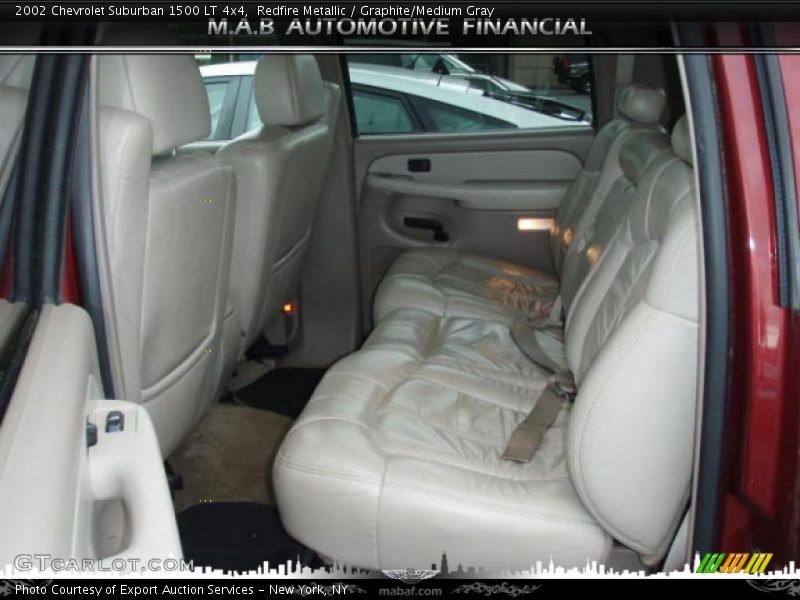 Redfire Metallic / Graphite/Medium Gray 2002 Chevrolet Suburban 1500 LT 4x4