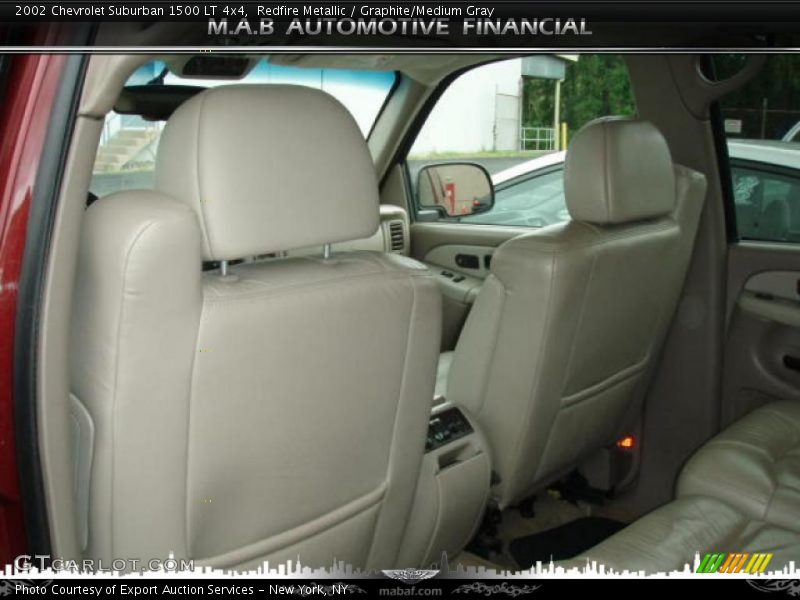 Redfire Metallic / Graphite/Medium Gray 2002 Chevrolet Suburban 1500 LT 4x4