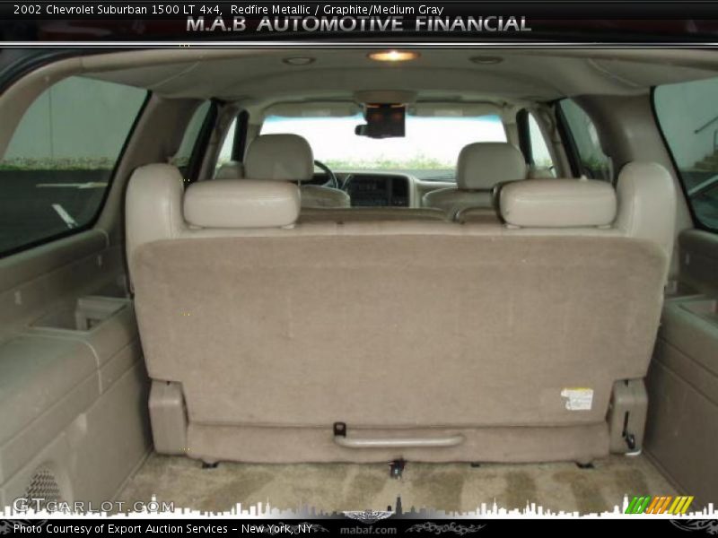 Redfire Metallic / Graphite/Medium Gray 2002 Chevrolet Suburban 1500 LT 4x4