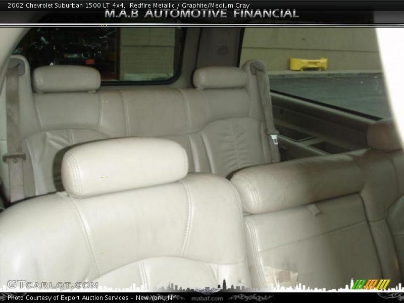 Redfire Metallic / Graphite/Medium Gray 2002 Chevrolet Suburban 1500 LT 4x4