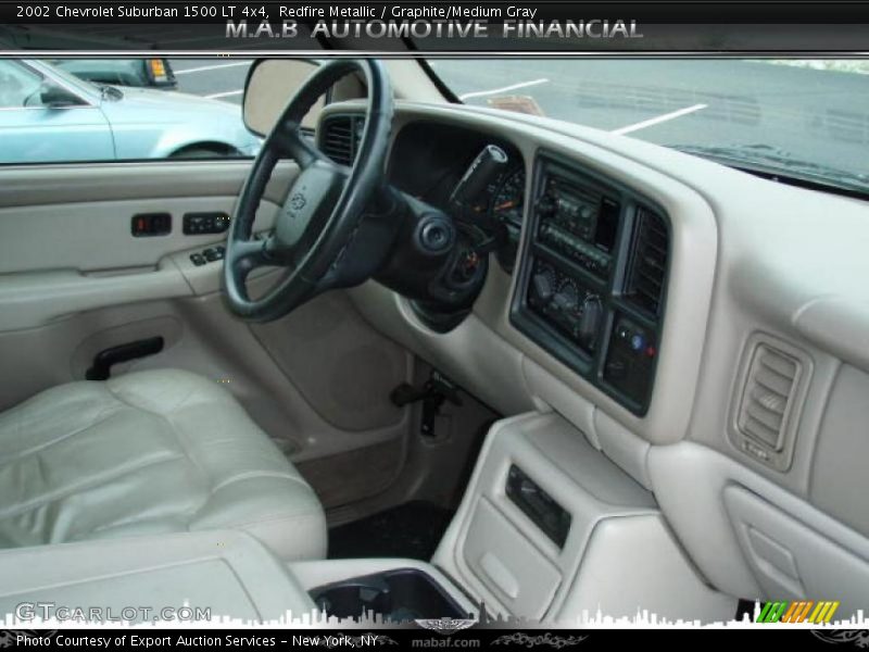 Redfire Metallic / Graphite/Medium Gray 2002 Chevrolet Suburban 1500 LT 4x4