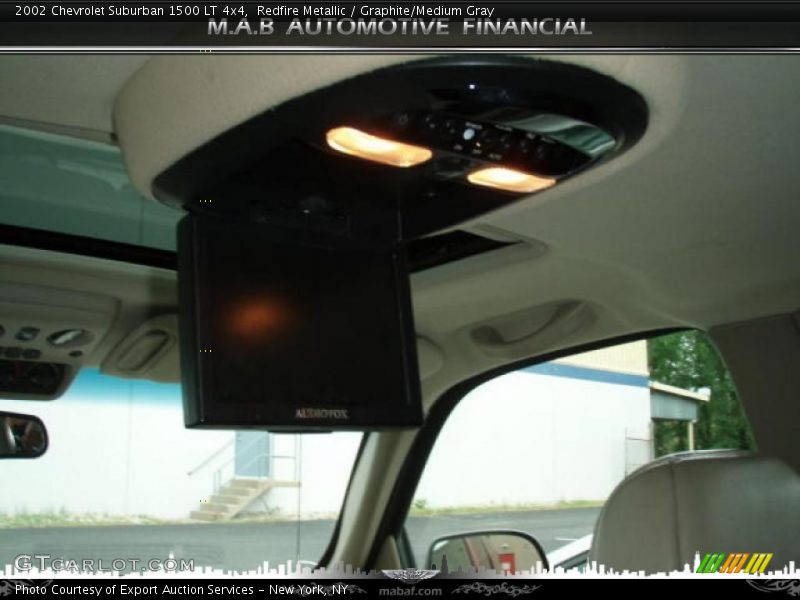 Redfire Metallic / Graphite/Medium Gray 2002 Chevrolet Suburban 1500 LT 4x4