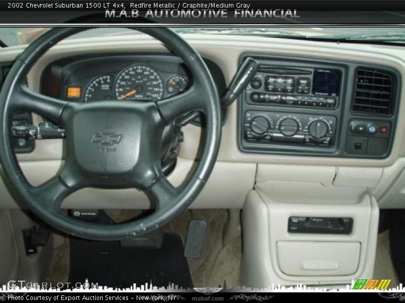 Redfire Metallic / Graphite/Medium Gray 2002 Chevrolet Suburban 1500 LT 4x4