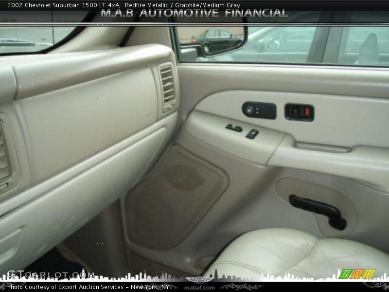 Redfire Metallic / Graphite/Medium Gray 2002 Chevrolet Suburban 1500 LT 4x4
