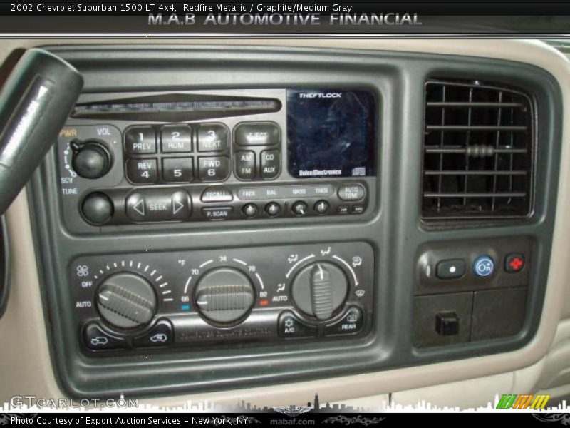 Redfire Metallic / Graphite/Medium Gray 2002 Chevrolet Suburban 1500 LT 4x4