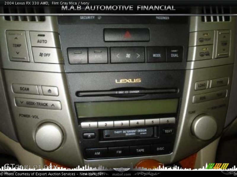 Flint Gray Mica / Ivory 2004 Lexus RX 330 AWD