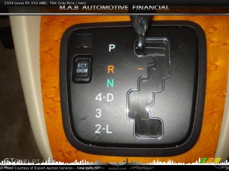 Flint Gray Mica / Ivory 2004 Lexus RX 330 AWD