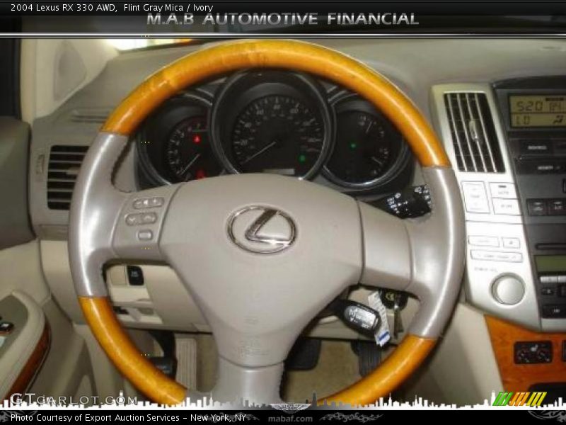 Flint Gray Mica / Ivory 2004 Lexus RX 330 AWD