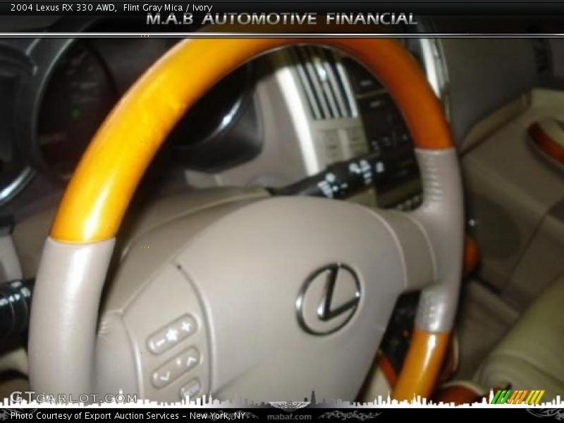 Flint Gray Mica / Ivory 2004 Lexus RX 330 AWD