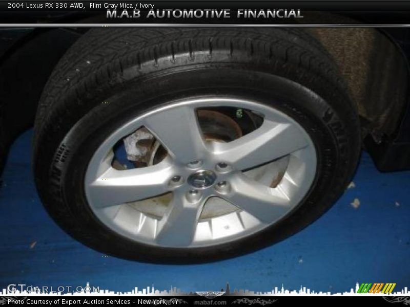 Flint Gray Mica / Ivory 2004 Lexus RX 330 AWD