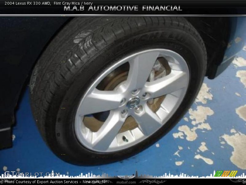 Flint Gray Mica / Ivory 2004 Lexus RX 330 AWD