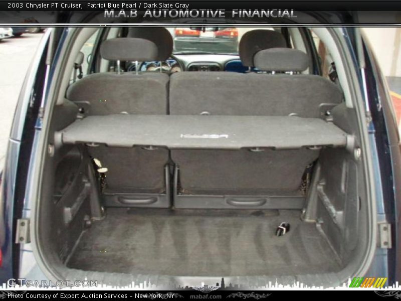 Patriot Blue Pearl / Dark Slate Gray 2003 Chrysler PT Cruiser