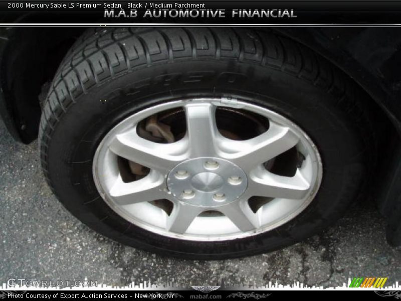 Black / Medium Parchment 2000 Mercury Sable LS Premium Sedan