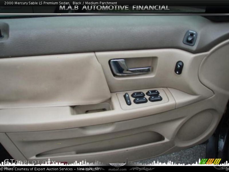 Black / Medium Parchment 2000 Mercury Sable LS Premium Sedan