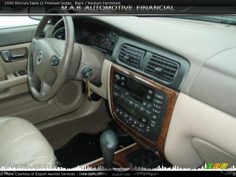 Black / Medium Parchment 2000 Mercury Sable LS Premium Sedan