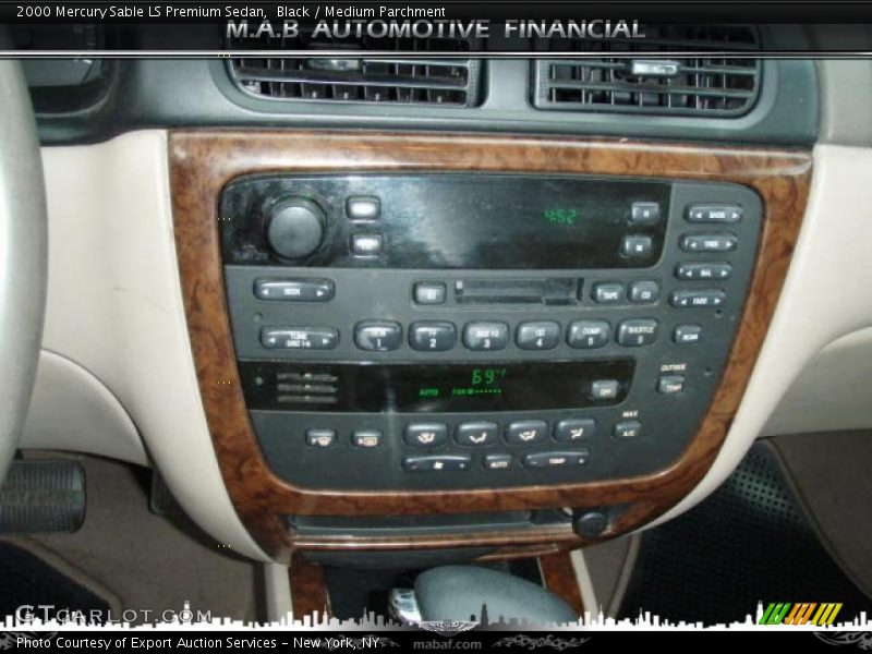 Black / Medium Parchment 2000 Mercury Sable LS Premium Sedan