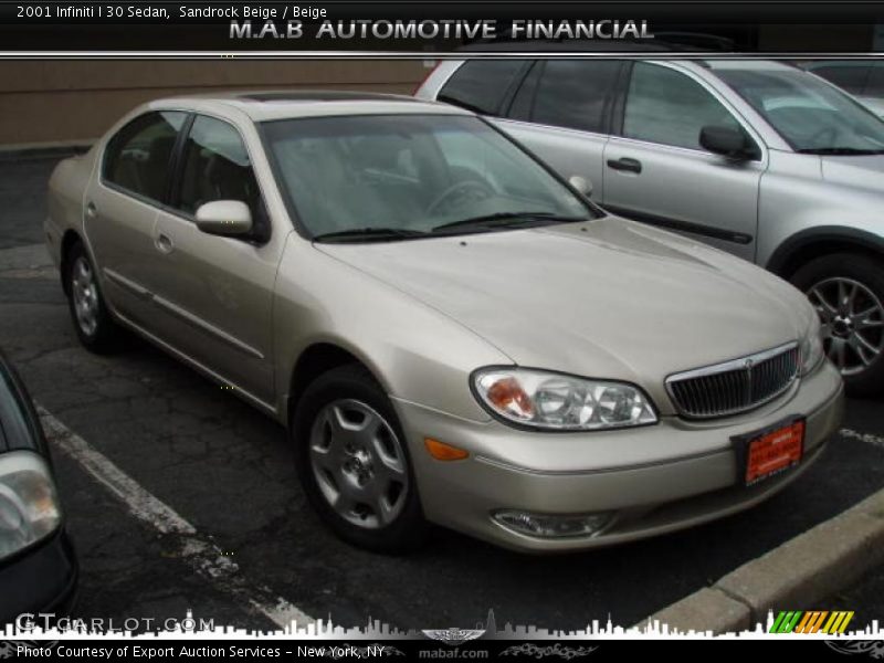 Sandrock Beige / Beige 2001 Infiniti I 30 Sedan