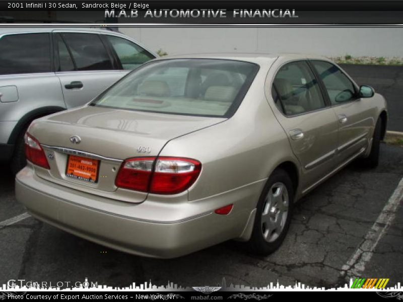 Sandrock Beige / Beige 2001 Infiniti I 30 Sedan